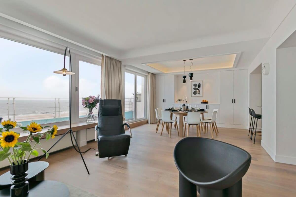 Huswell - Panoramic Seaview Apartment In 'T Zoute Knokke-Heist Ngoại thất bức ảnh