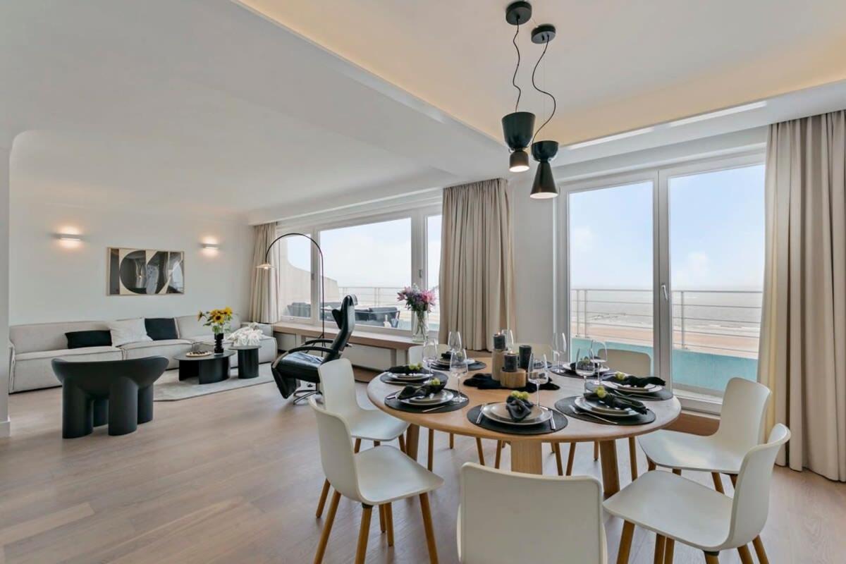 Huswell - Panoramic Seaview Apartment In 'T Zoute Knokke-Heist Ngoại thất bức ảnh