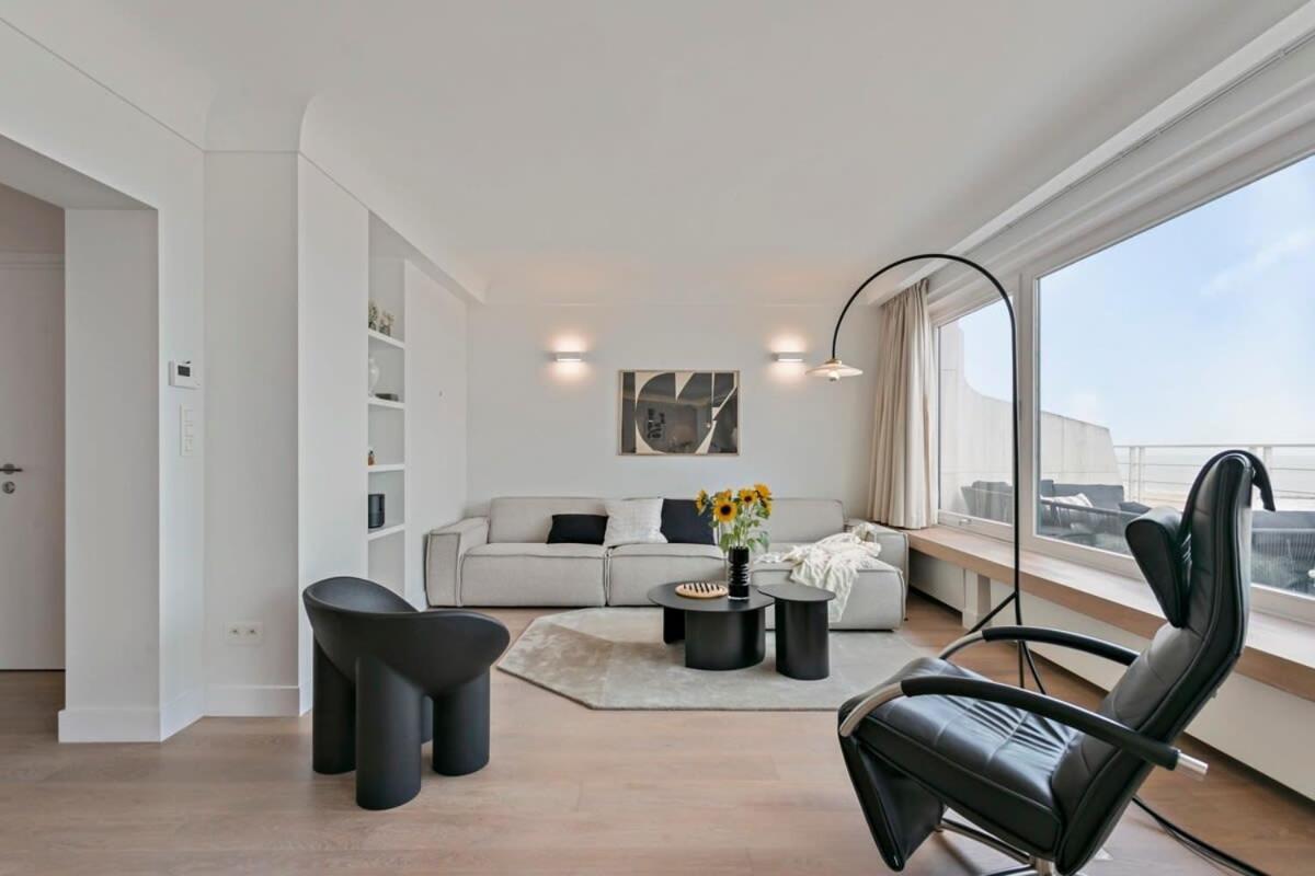 Huswell - Panoramic Seaview Apartment In 'T Zoute Knokke-Heist Ngoại thất bức ảnh